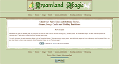 Desktop Screenshot of dreamlandmagic.soniacjensen.com